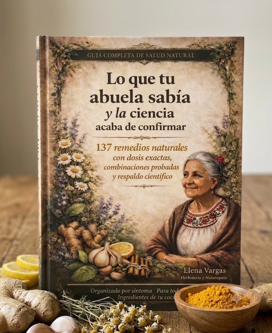 Portada del libro bono Lo Que Tu Abuela Sabía y La Ciencia Acaba de Confirmar